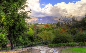 San Gabriel Mountains, seen from Talac Knoll (11/22/13)